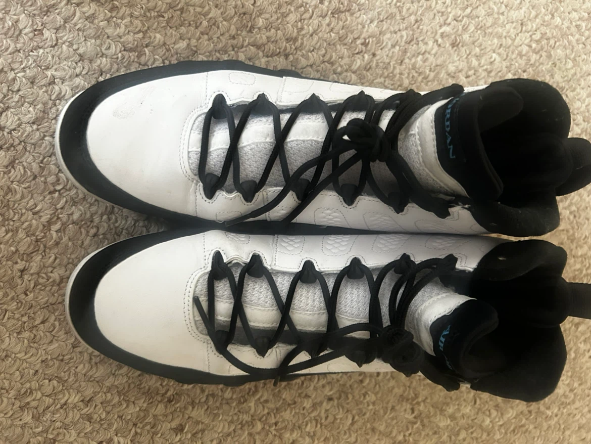 Air Jordan 9 Retro "University Blue" Mens - photo 2