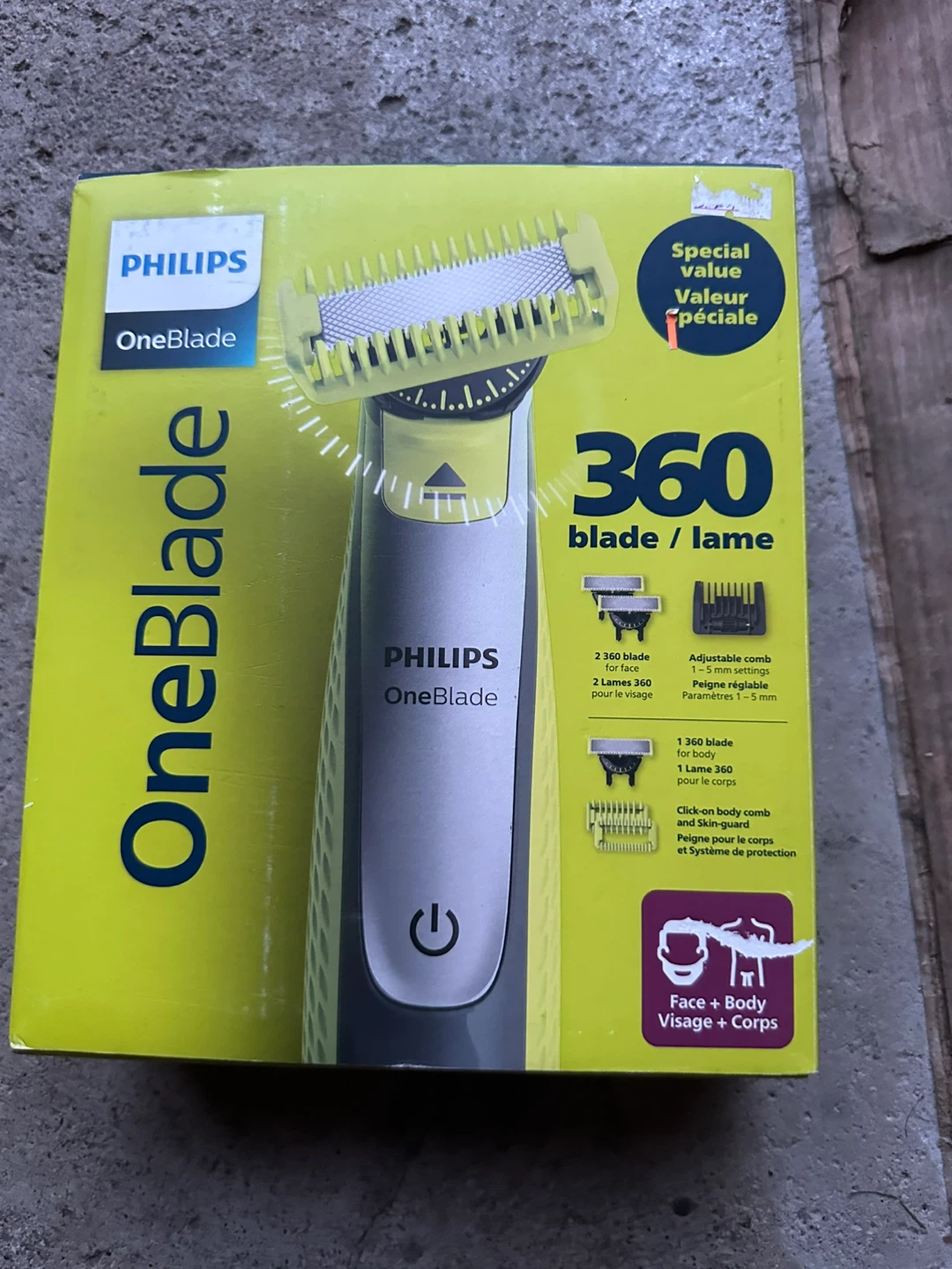 Philips OneBlade 360 Face and Body Shaver