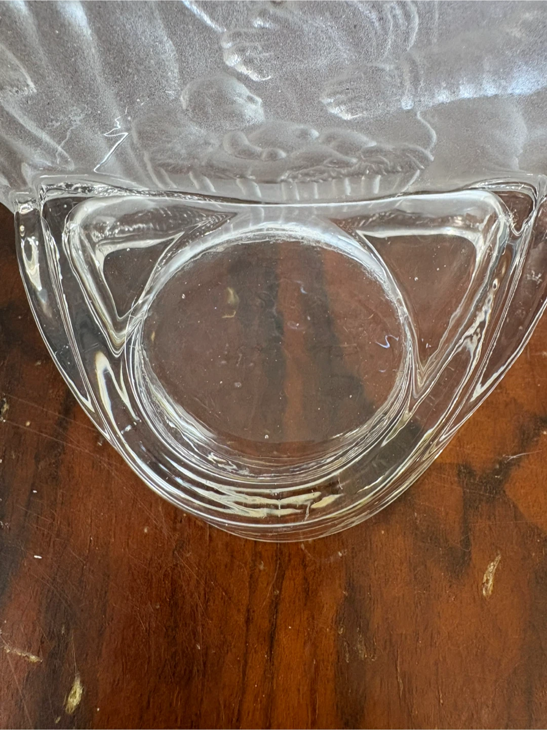 Frosted Glass Nativity Scene Candle Holder - photo 3