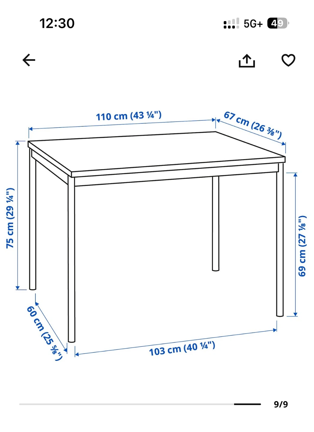 IKEA Dining Table - photo 2