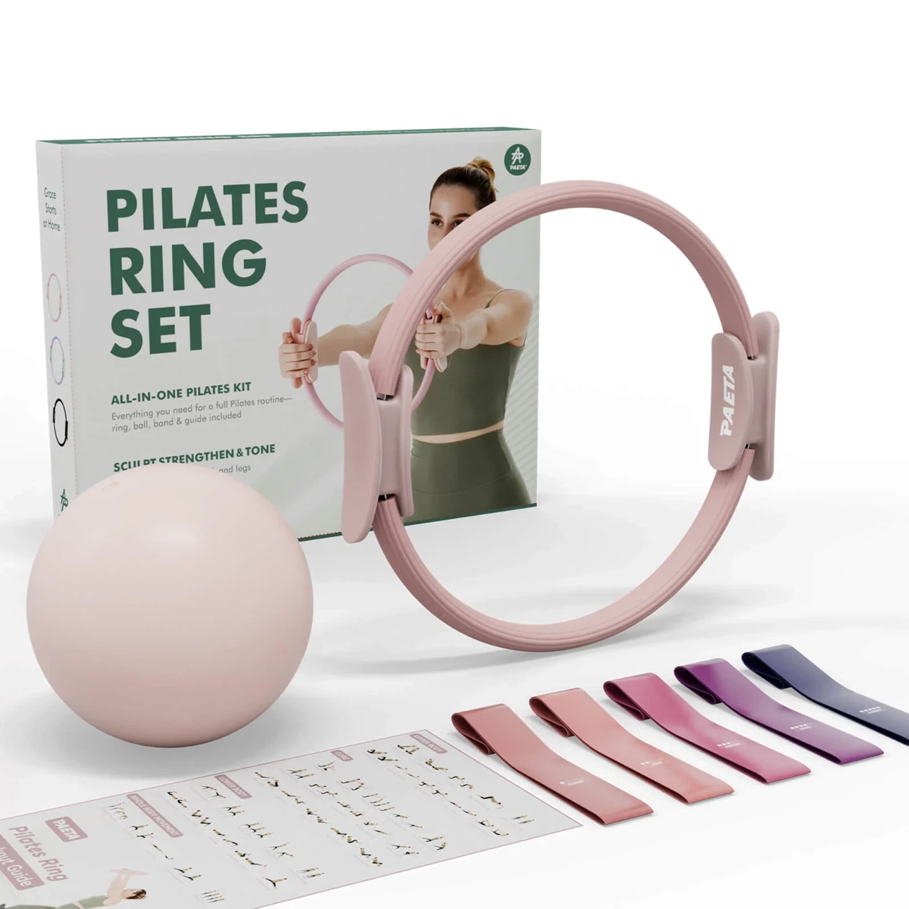 Brand NEW in Box Yoga / Pilates Set (Ball, Ring, Bands)