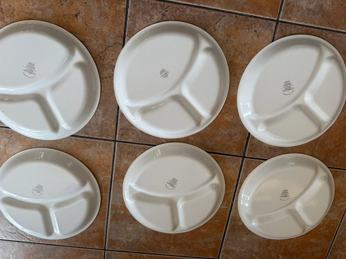 Corelle 6 Piece Divided Plates Set - photo 3