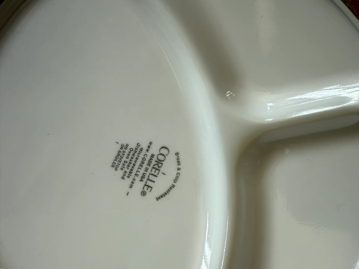 Corelle 6 Piece Divided Plates Set - photo 4