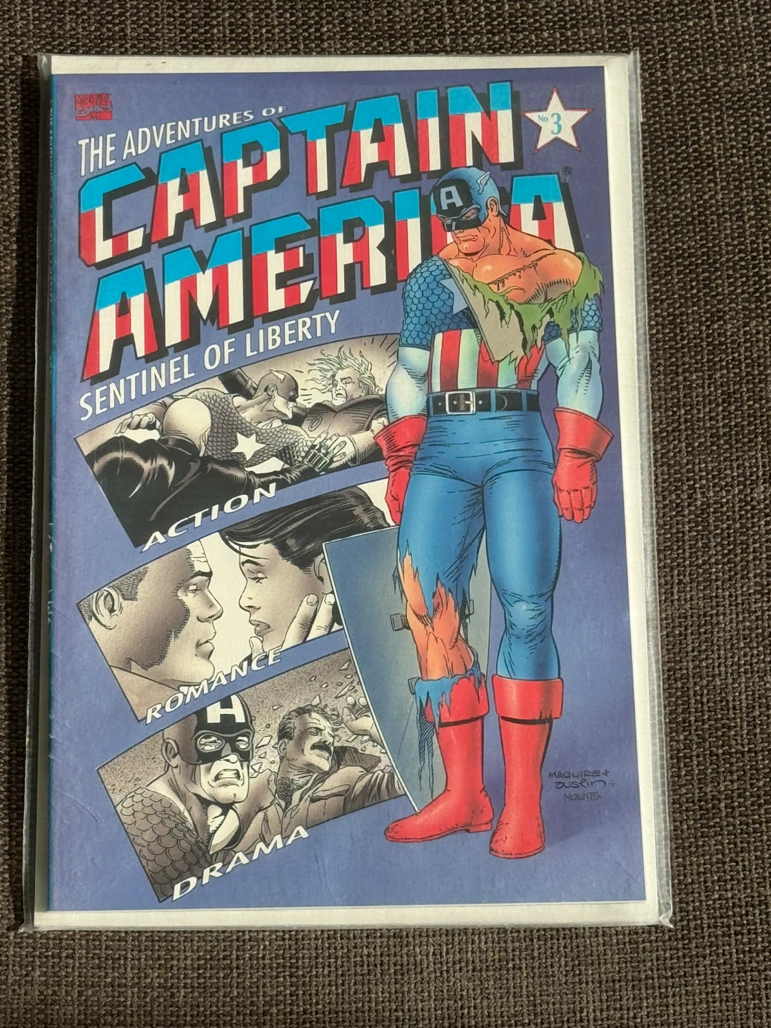 The Adventures of Captain America #3 Comic Book
