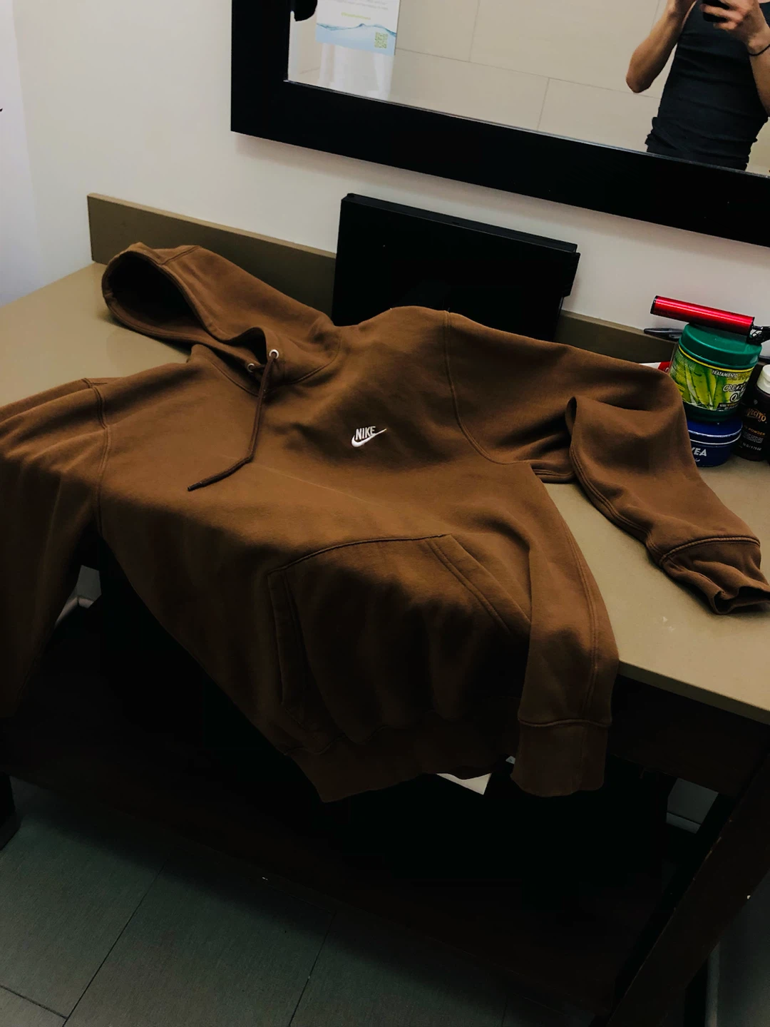 Nike Brown Hoodie Size S - photo 2