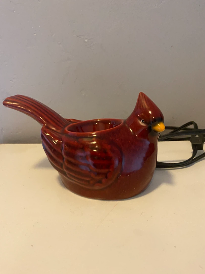 Scentsy Red Cardinal Wax Warmer