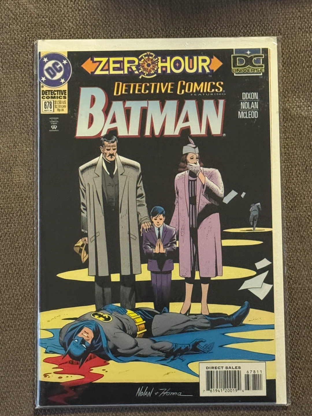 Detective Comics #678 Batman Zero Hour