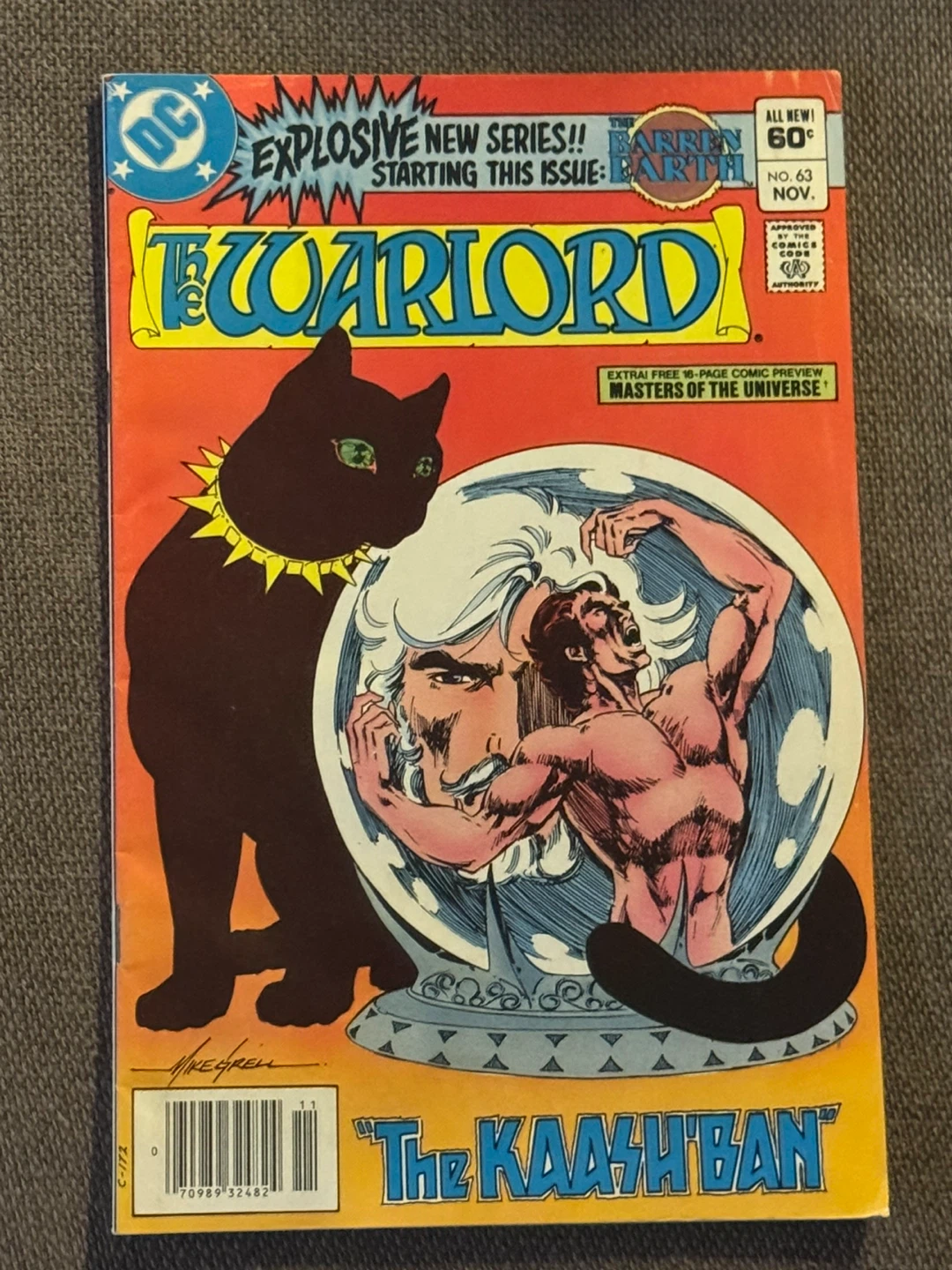 DC The Warlord Comic #63 "The Kaash'Ban"