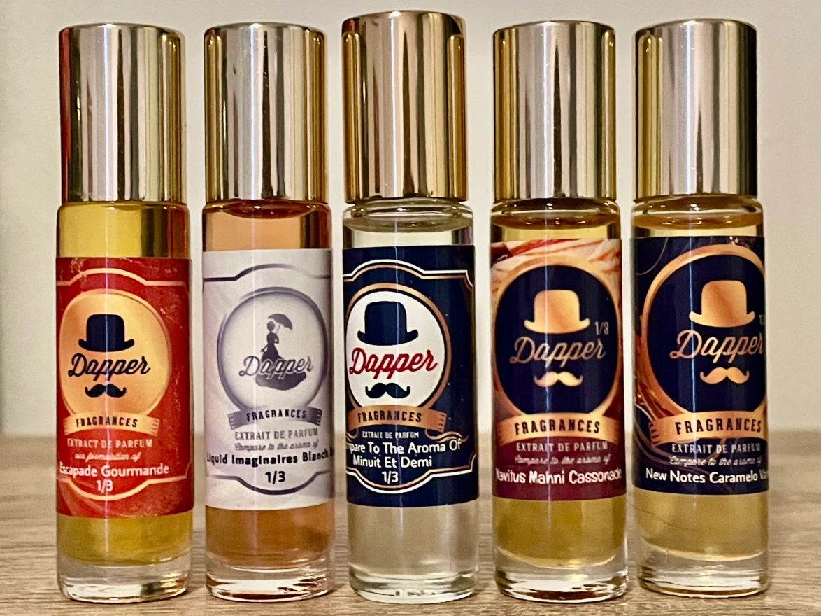 Dapper Fragrance Oils Rollerballs