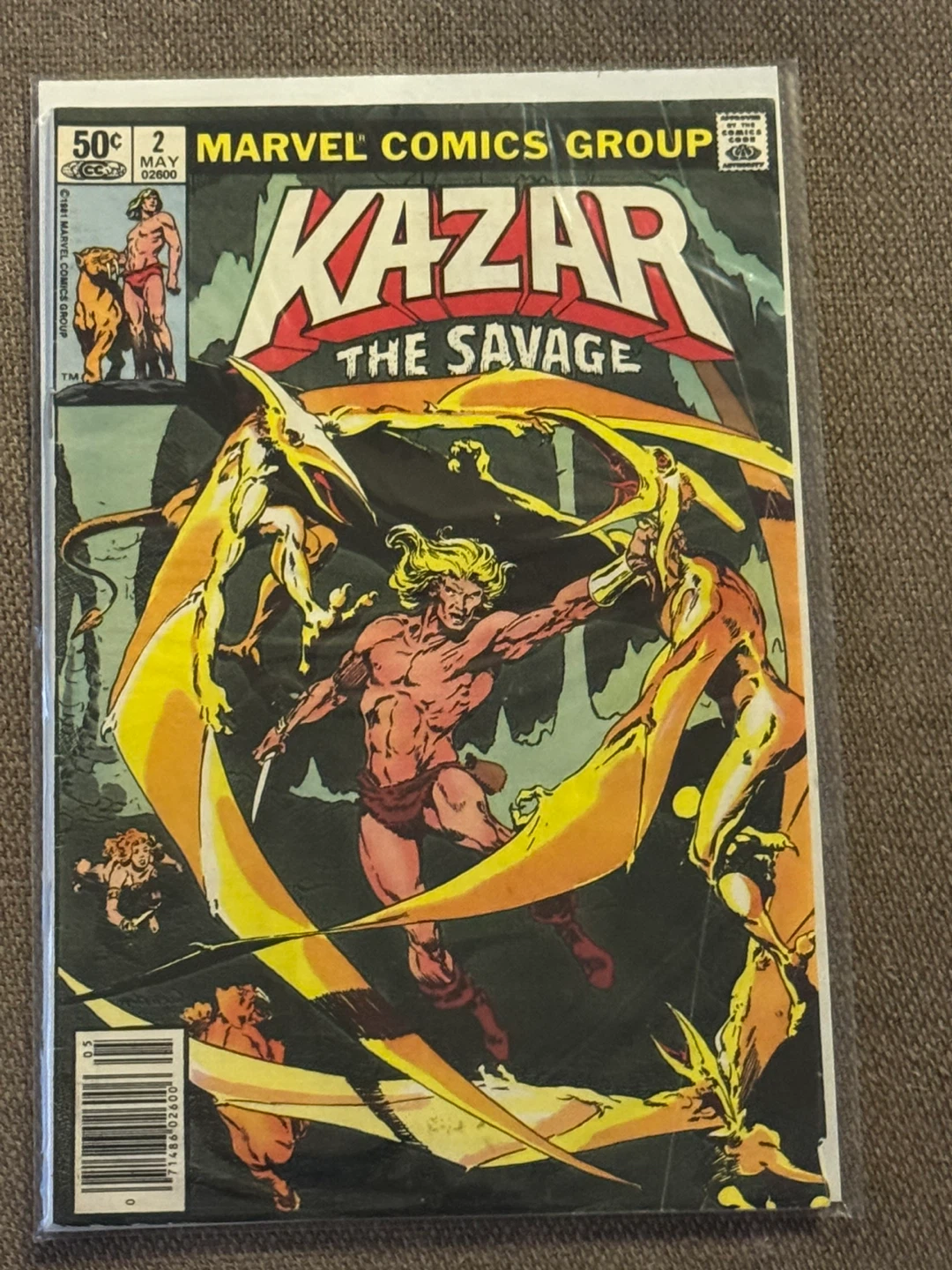 Kazar The Savage Comic Book #2