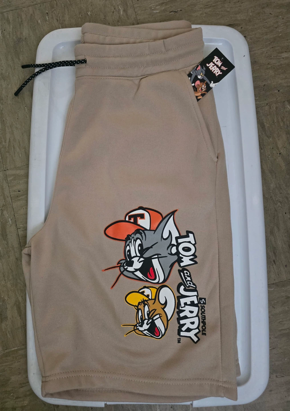 Southpole Tom and Jerry Sweatshorts