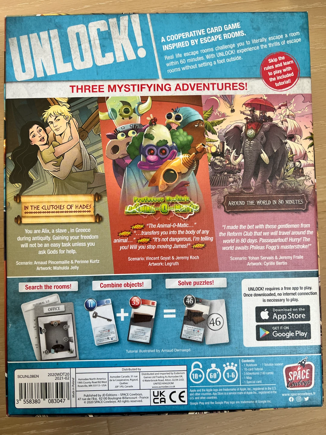 Unlock! Mythic Adventures Board Game - photo 2