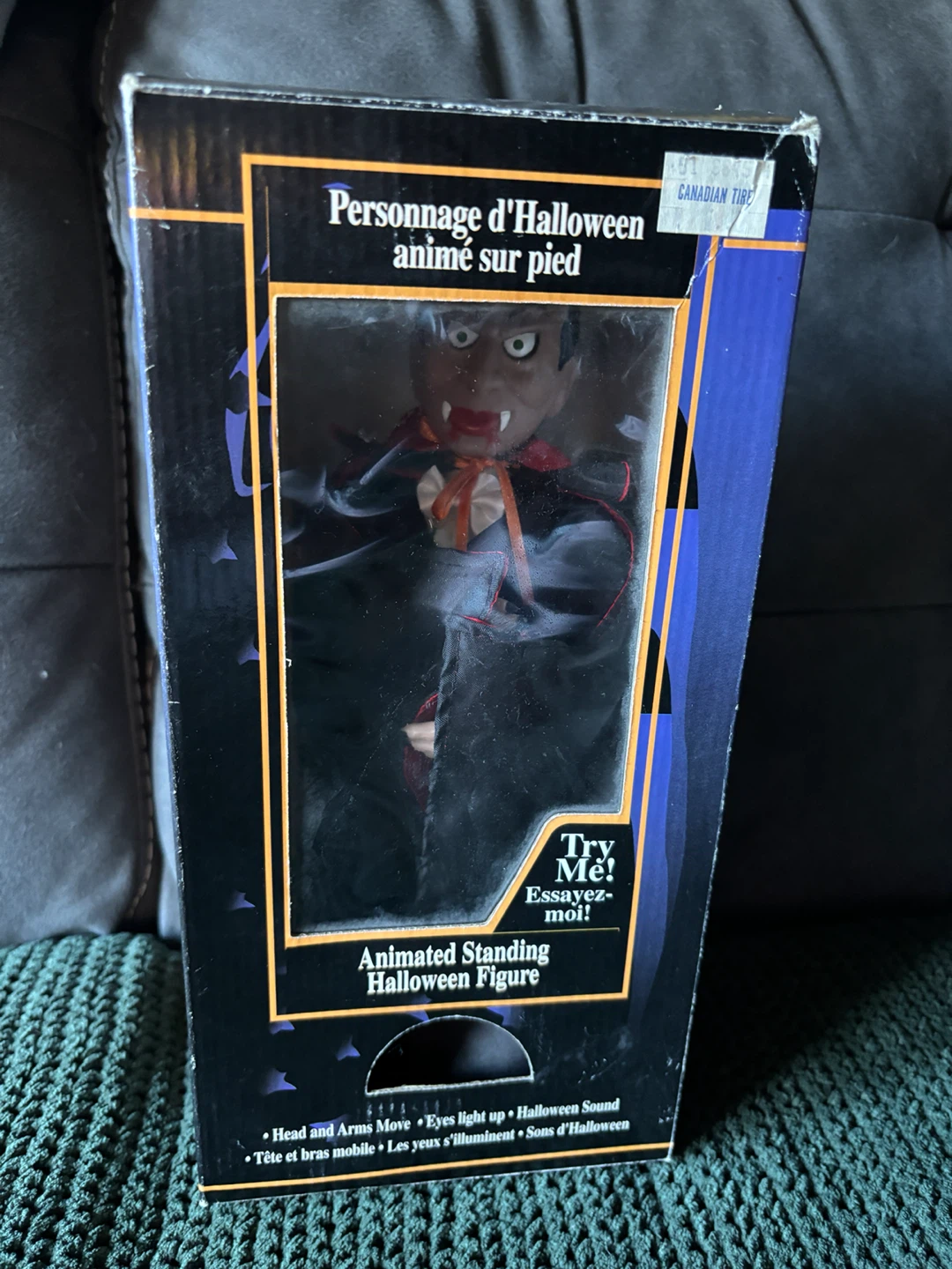 1993 Dracula Figure for Halloween - Vintage, original box - photo 2