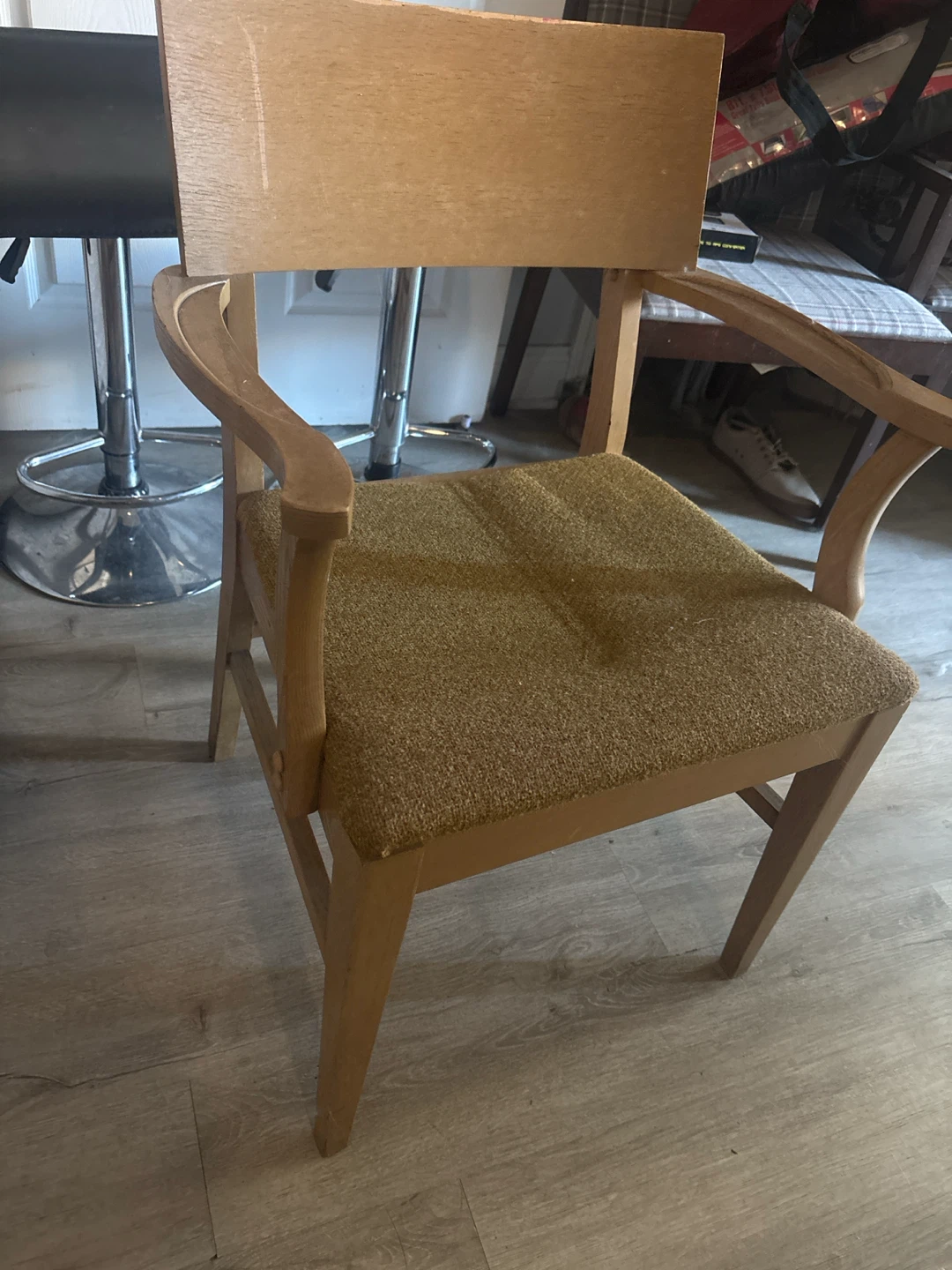 Vintage wood chair best offer