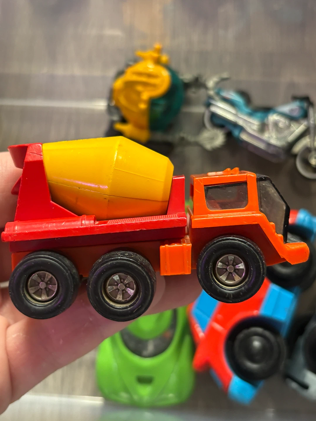 Vintage Tonka Cement Mixer Toy Truck - Metal parts