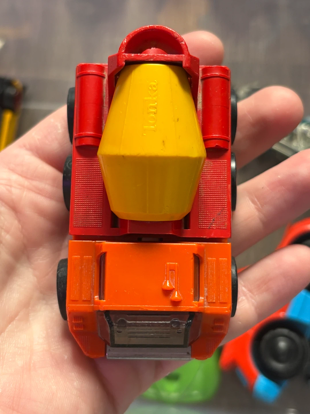 Vintage Tonka Cement Mixer Toy Truck - Metal parts - photo 2