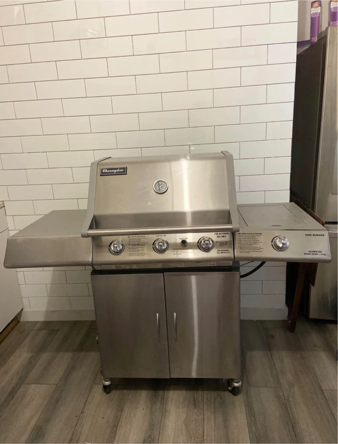 Char-Broil Gas Grill with Side Burner
