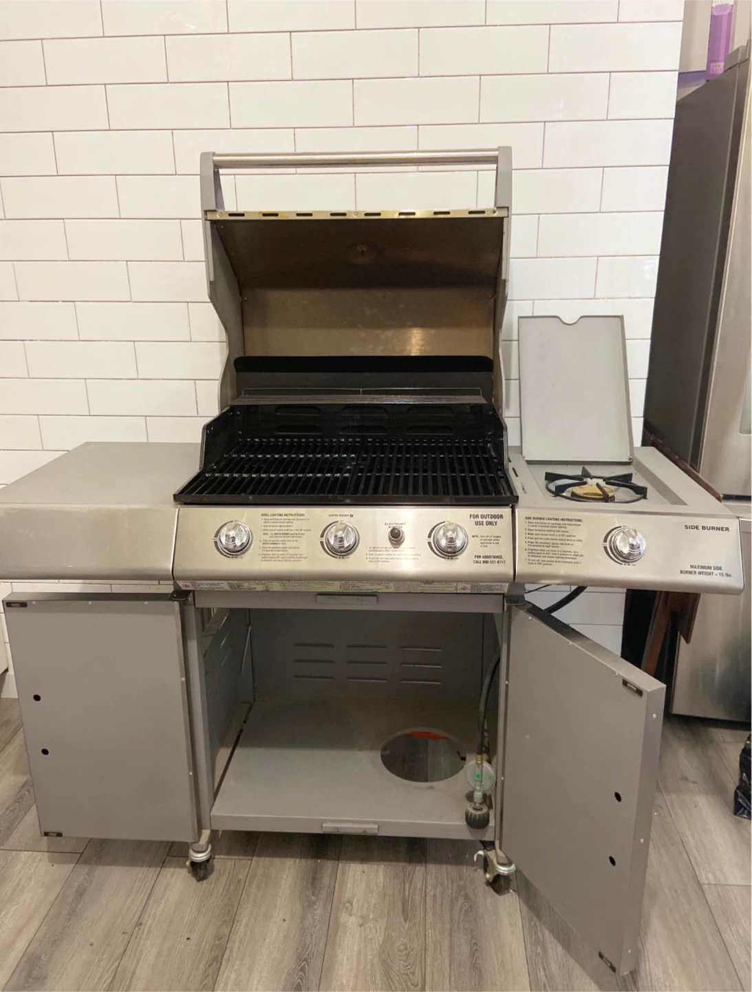 Char-Broil Gas Grill with Side Burner - photo 4