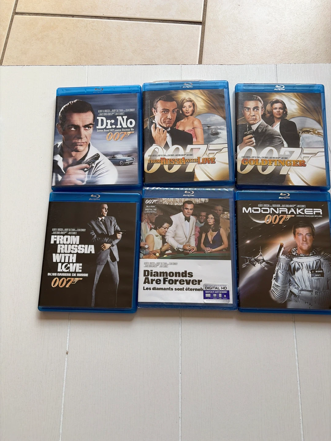 James Bond 007 Blu-ray Movie Collection