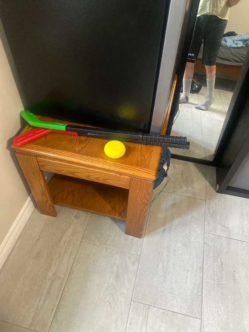 Street Hockey Stick and Ball Set