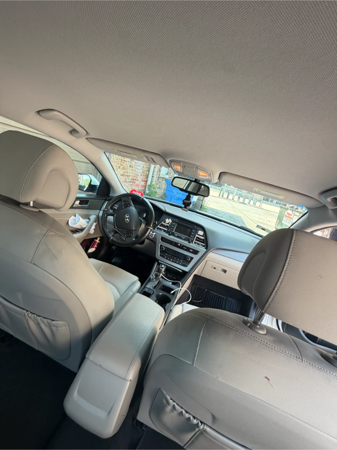 White Hyundai Sonata Sedan - photo 5
