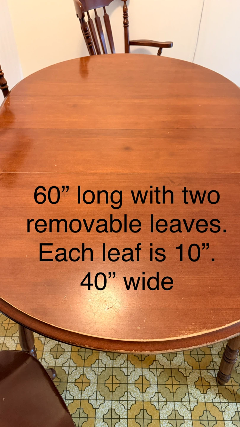 Wood kitchen table - photo 2