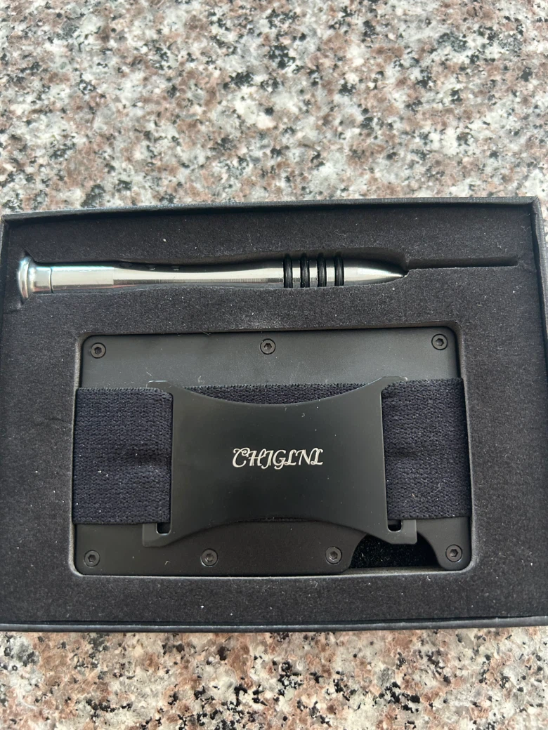CHJGLNL Metal Card Holder Wallet - photo 2
