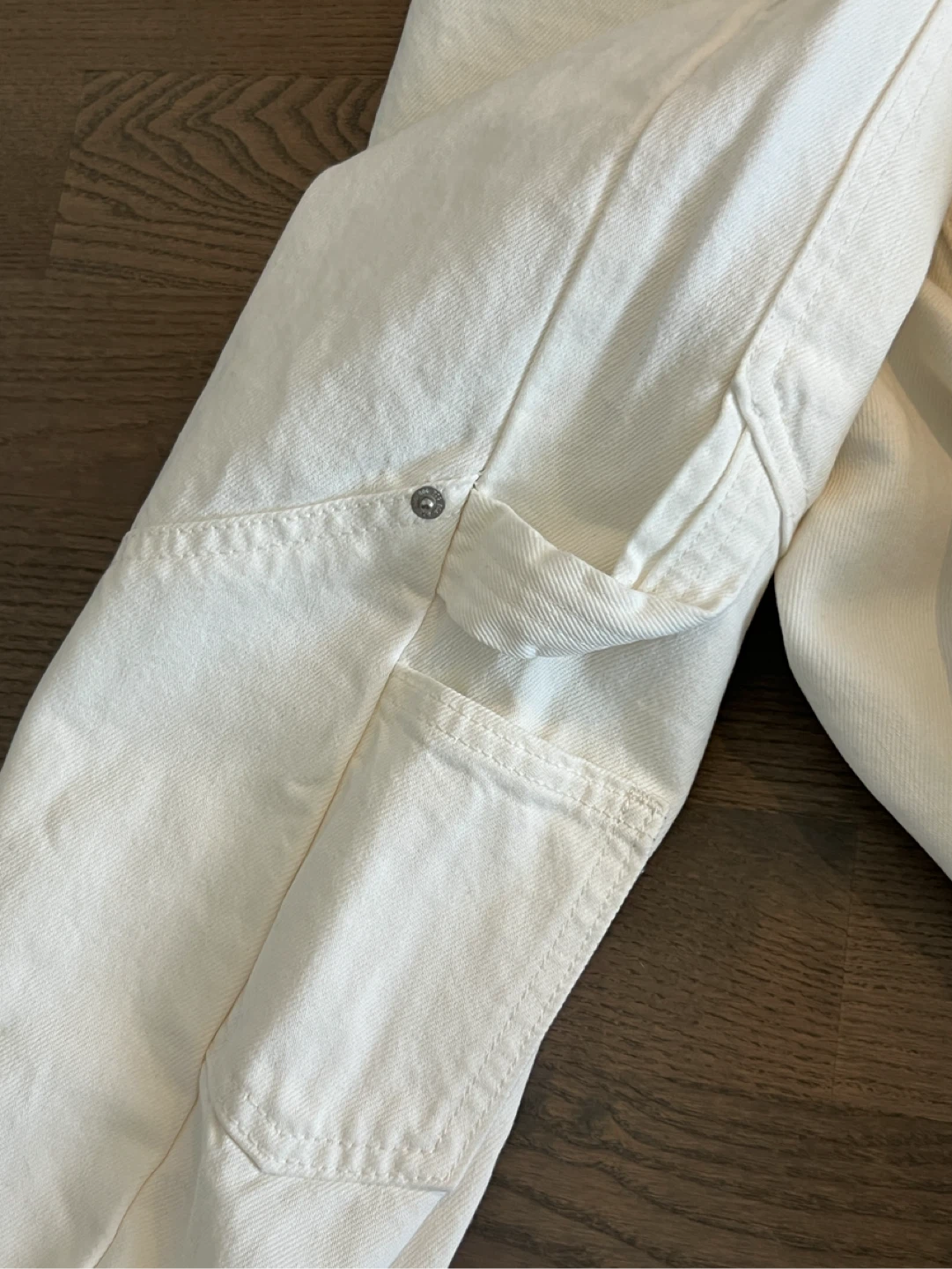 bdg bella baggy jean (white) - photo 5