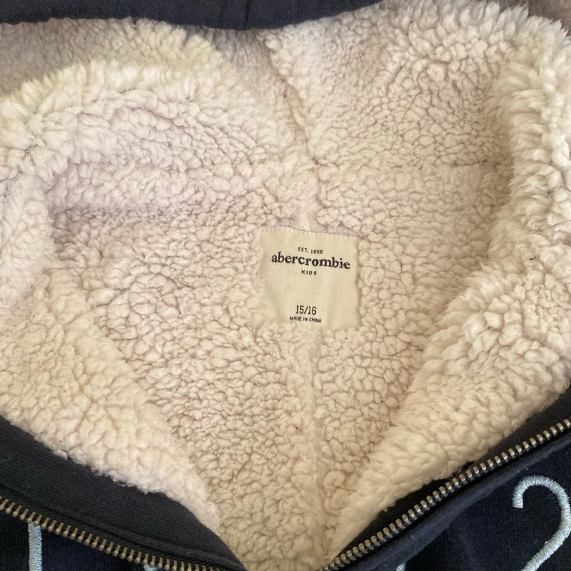 Abercrombie Zip-Up Hoodie with Sherpa Lining - photo 3