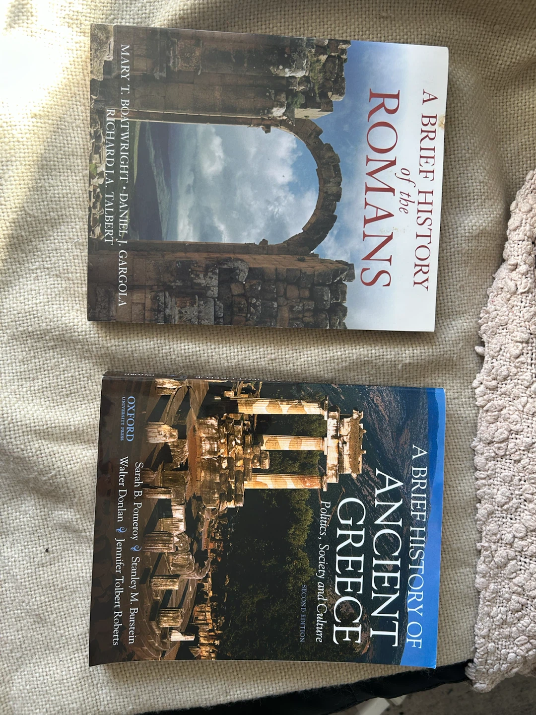 A Brief History of the Romans  & Greece Textbook