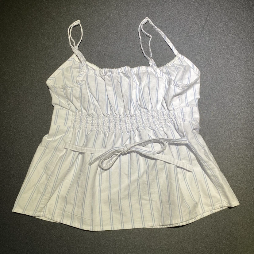 Brandy Melville White Striped Cami Top - photo 2