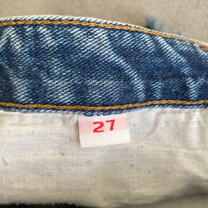 Fakali Denim Jean Shorts Size 27 - photo 4