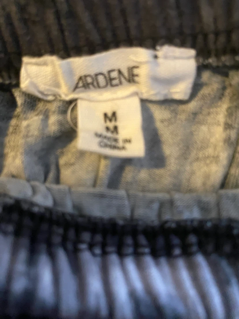 Ardene Maxi Dress - Black/White Tie-Dye - Size M - photo 2