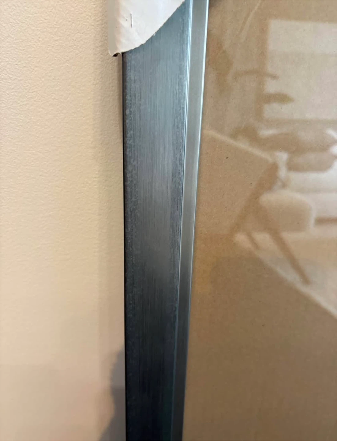 MOVING! NEED PICKED UP! New solid wood thick pewter frame - photo 2