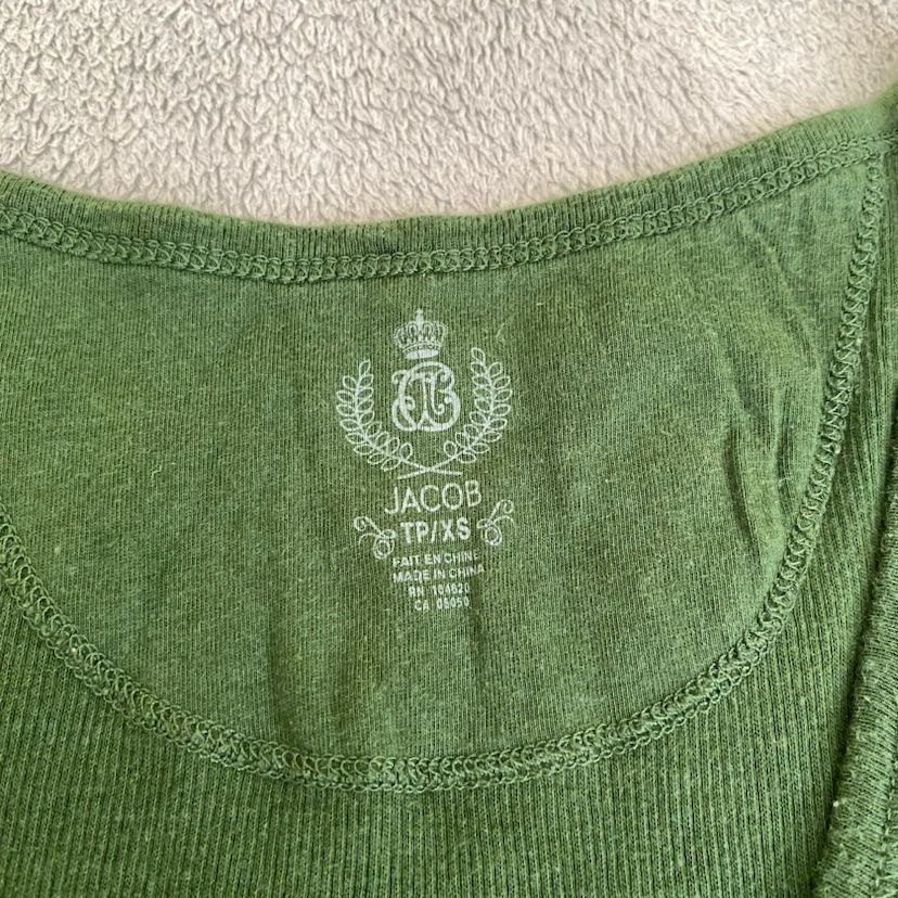Official Crown of Laurel Ribbed Tank Top - Green TP/XS - photo 3
