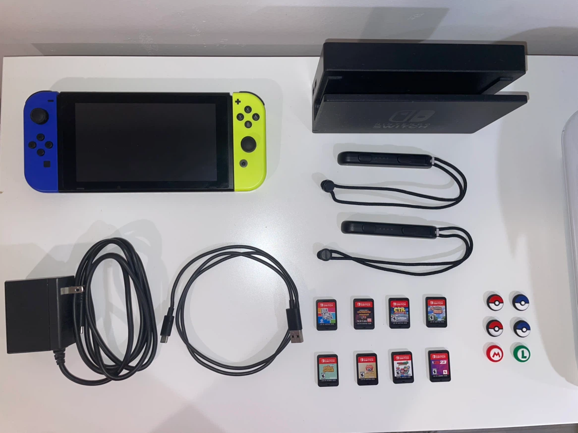 Nintendo Switch bundle with games