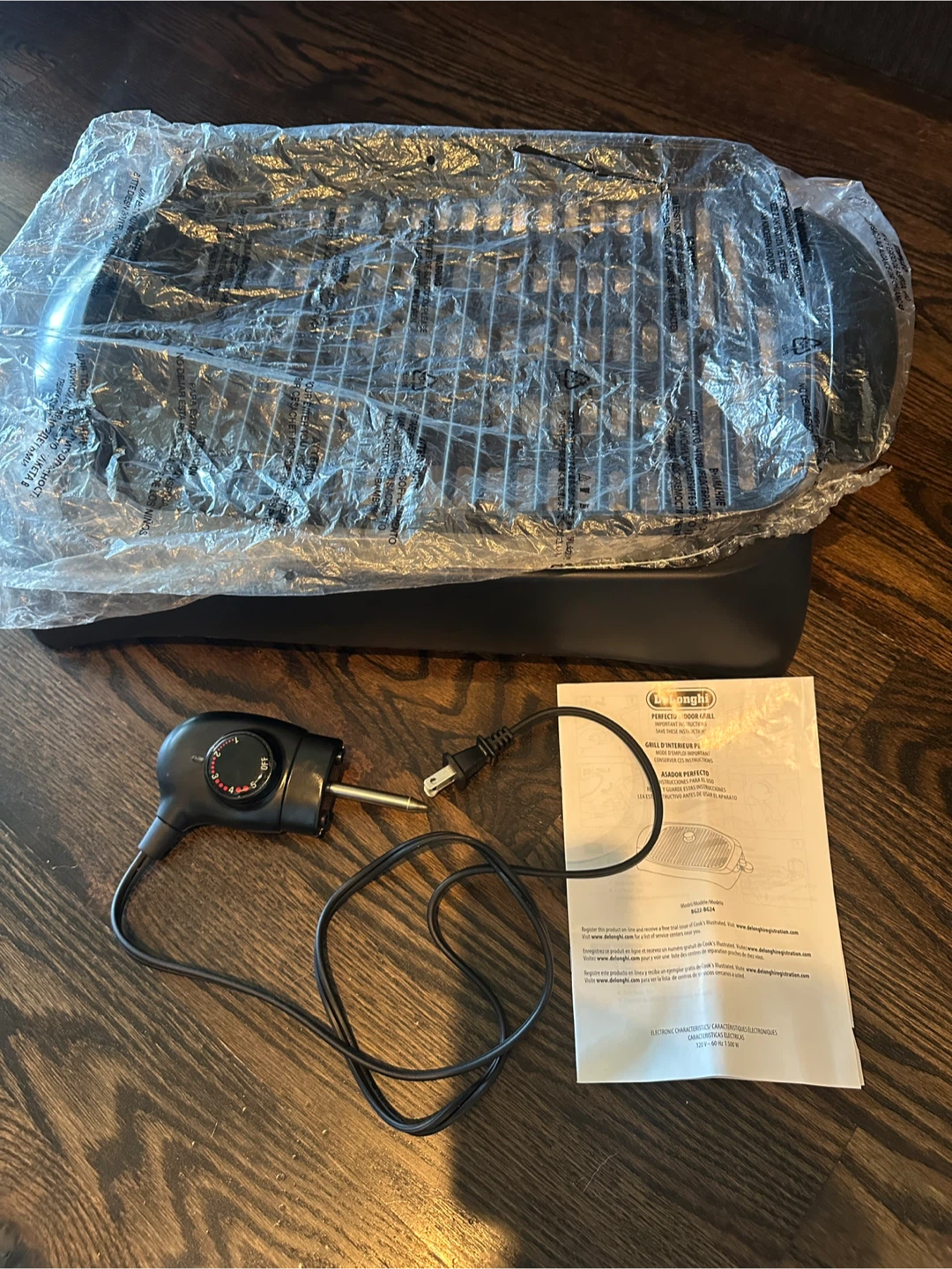 DeLonghi Perfecto Indoor Electric Grill with lid - photo 2
