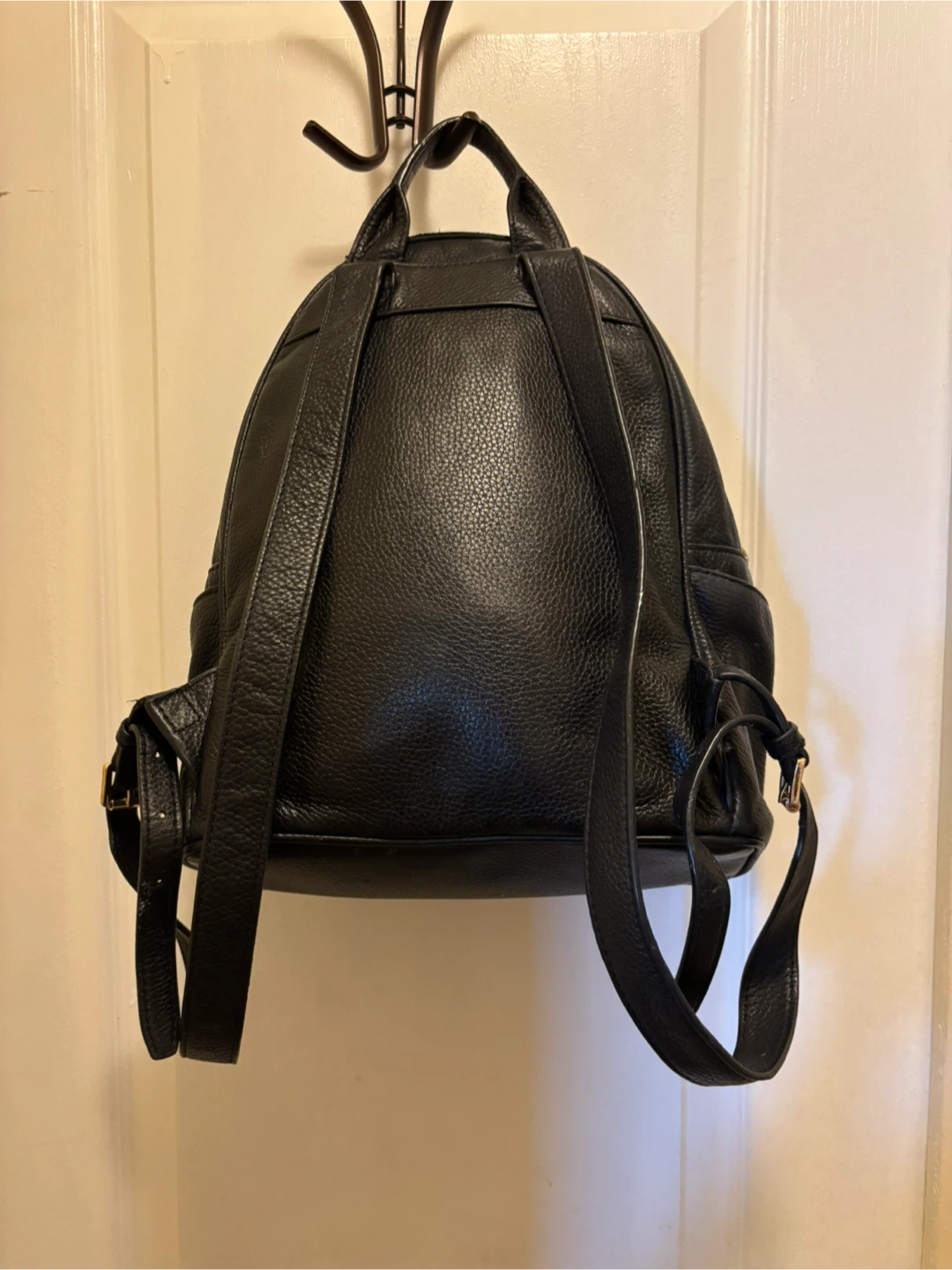 MICHAEL KORS Black Leather Studded Backpack - photo 4