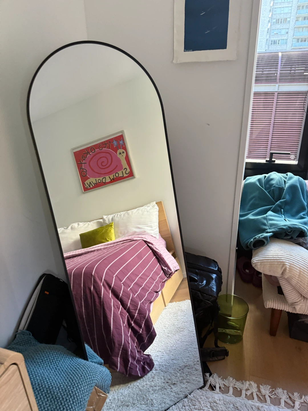Arched Full Length Mirror - photo 2