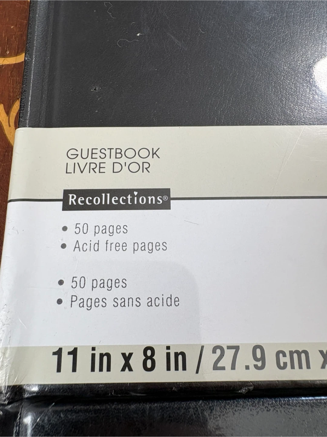 Recollections Guestbook - 11 x 8 in - photo 2