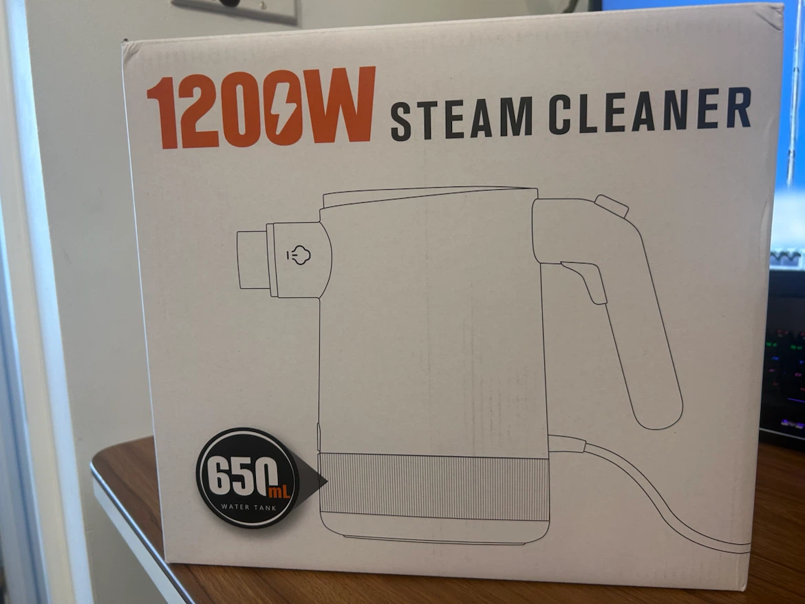 1200W Steam Cleaner with 650ml Water Tank