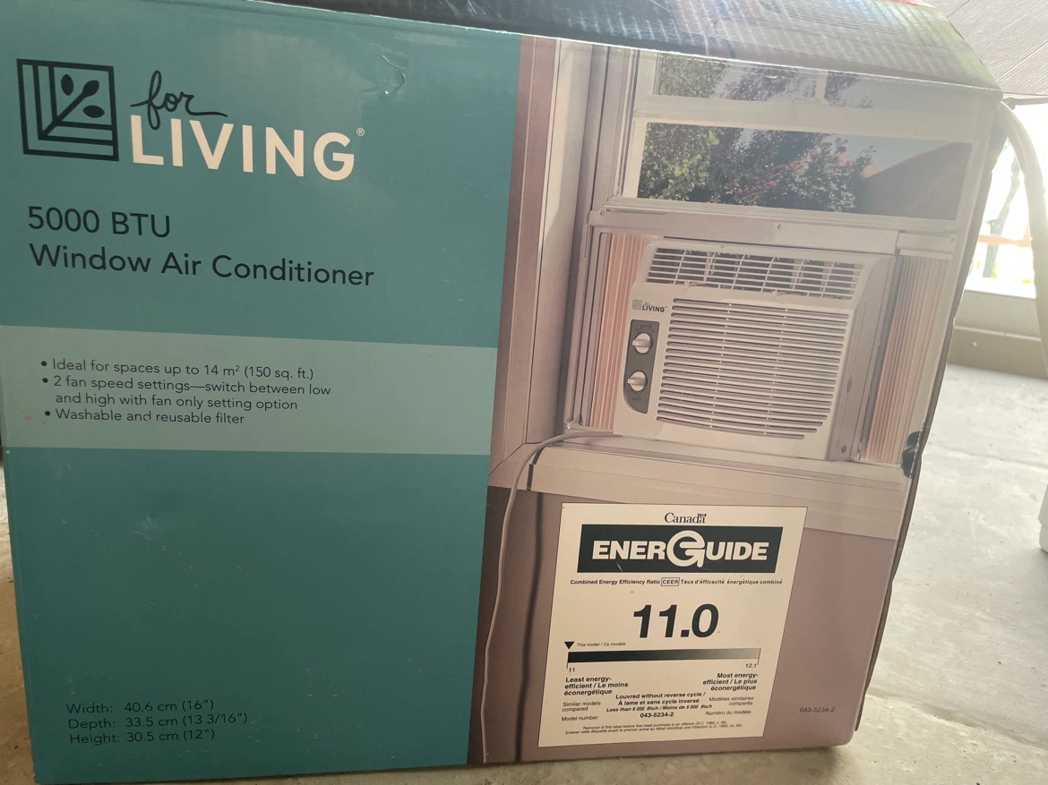 Window Air Conditioner in the original box - photo 3