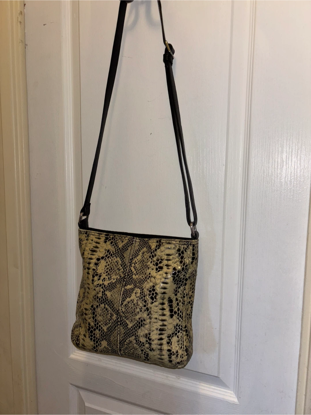 Danier leather Snake Print Crossbody Bag - photo 4