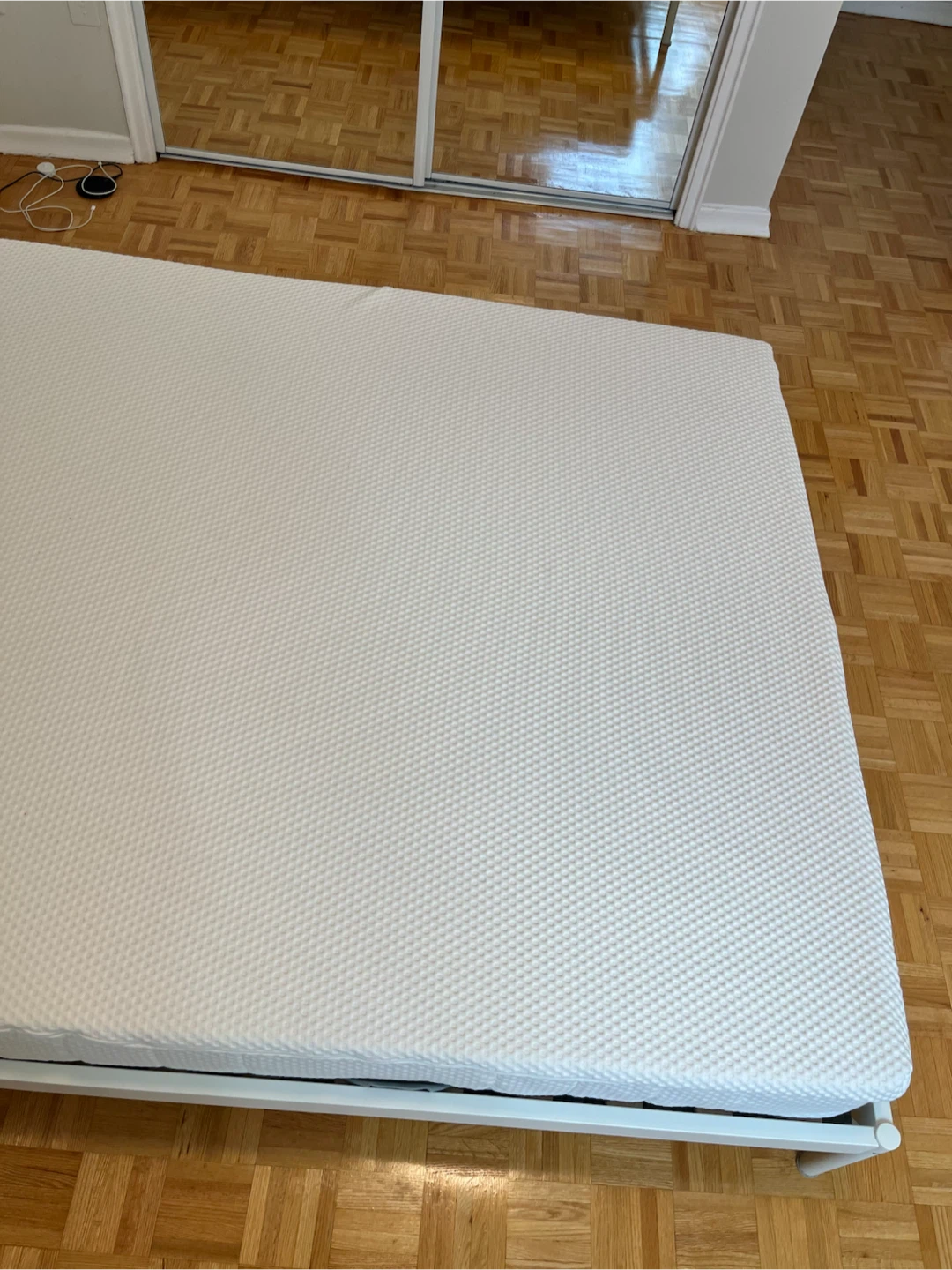 IKEA Double Bed Set – Frame, Mattress & Topper - photo 3