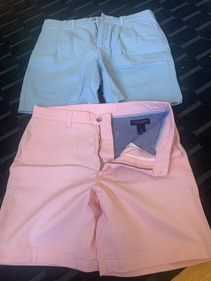 Bundle of 2 Men's Shorts - Pink & Blue - photo 2