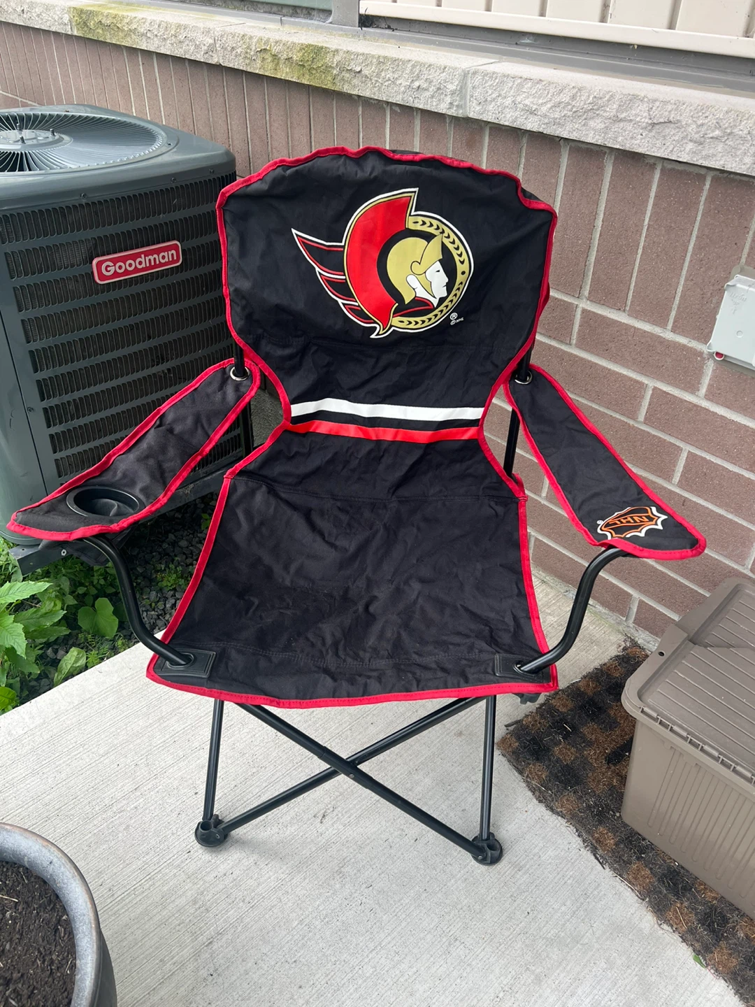 Ottawa Senators NHL Folding Camp Chair