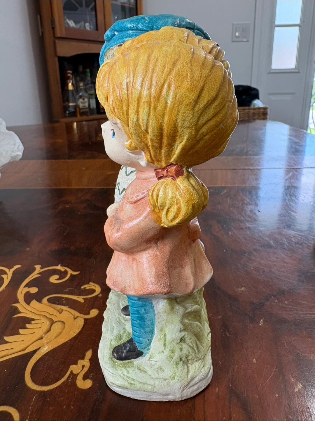 Vintage Ceramic Piggy Bank - Boy and Girl - photo 5