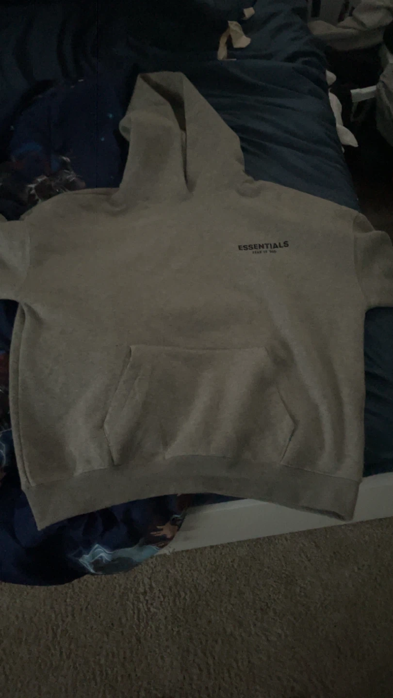 ESSENTIALS Fear of God Hoodie size large - photo 3