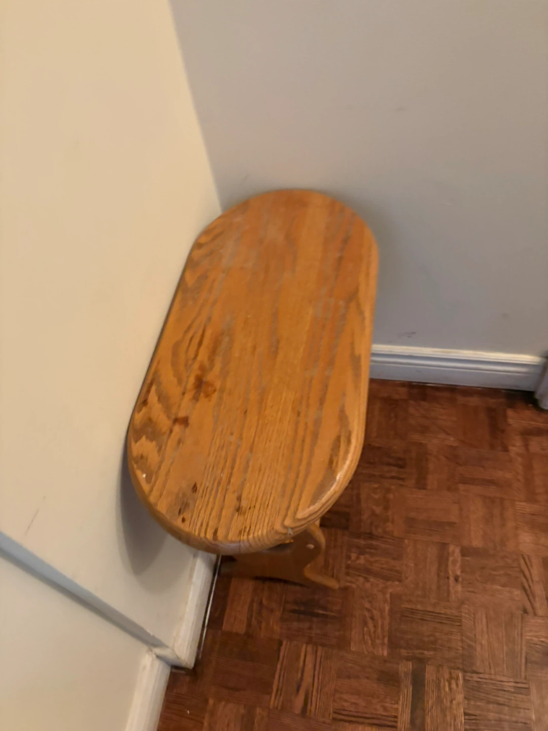 Wooden Magazine Rack Side Table - photo 3