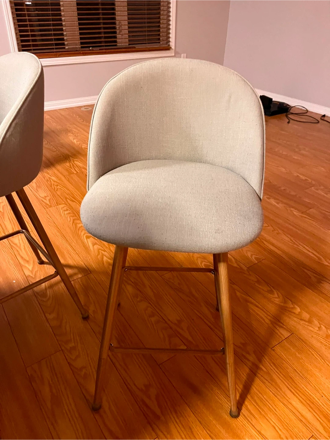2 Fabric Accent Chair